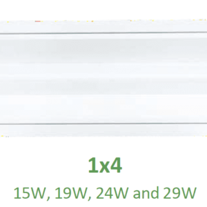15W+19W+24W+29W 1'x4' LED Troffer Retrofit Kit / CCT (3K-5K) & Wattage Tunable / Dimmable 0-10V