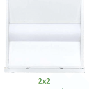 15W+19W+24W+29W 2'x2' LED Troffer Retrofit Kit / CCT (3K-5K) & Wattage Tunable / Dimmable 0-10V