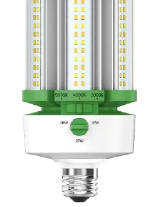 18W+27W+36W LED Cob-Style Screw-In Bulb / E26 Base / CCT and Wattage Tuneable / IP42