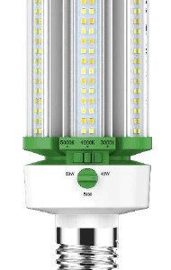 45W+54W+63W LED Cob-Style Screw-In Bulb / E26 Base / CCT and Wattage Tuneable / IP42