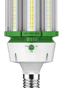 63W+80W+100W LED Cob-Style Screw-In Bulb / E26 Base / CCT and Wattage Tuneable / IP42