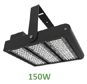 150W+200W+300W+400W+500W+600W+800W+1000W LED Modular LED Flood Light Fixture / Bracket Mounted