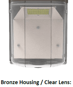 8W+15W+25W Mini Wall Pack Fixture