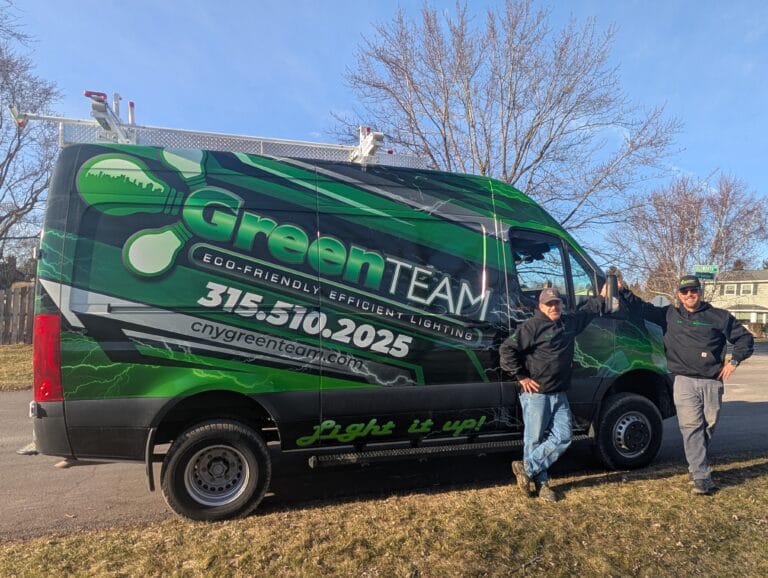 The Green Team Van