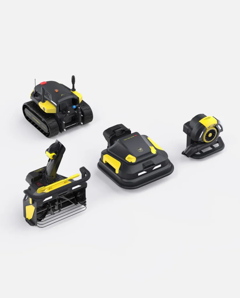 Yarbo 4-in-1 Yard Robot (with Lawn Mower Pro Module)