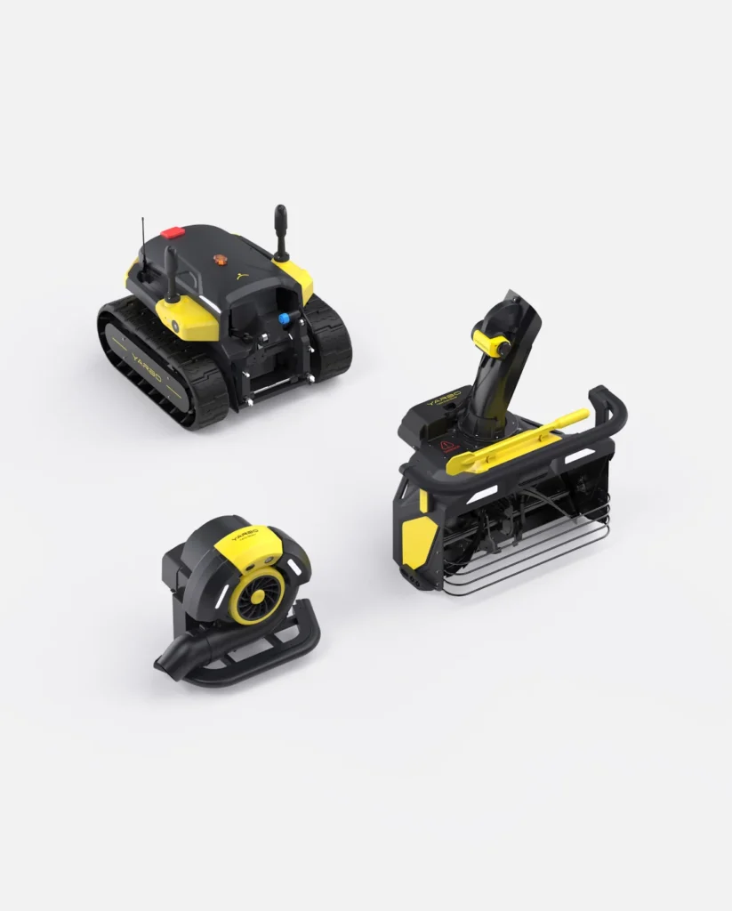 Yarbo Snow Blower + Leaf Blower