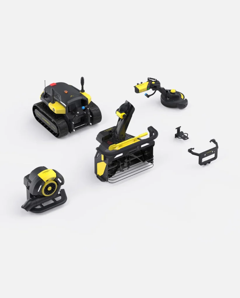 Yarbo Snow Blower and Leaf Blower with Trimmer Package