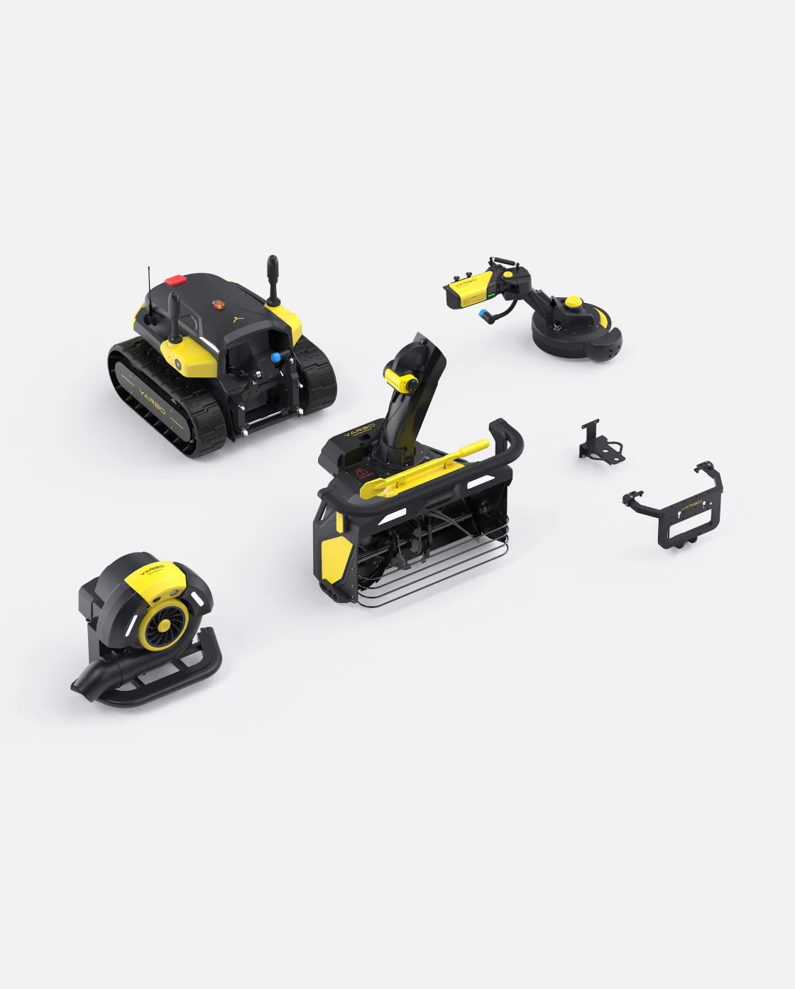 Yarbo Snow Blower and Leaf Blower with Trimmer Package
